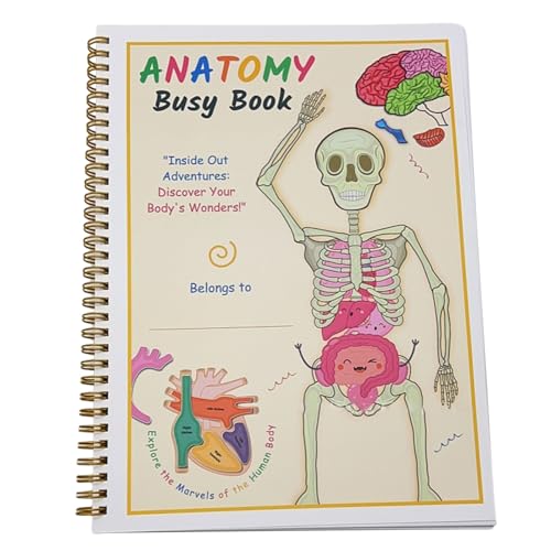 XAGMODSHN Bildungsspielzeug Menschliche Anatomie Geschäftiges Buch Für Kinder Erforschen Sie Die Wunder des Körpers Mit Interaktiven Aktivitäten Homeschooling Ressourcen XAGMODSHN Bildungsspielzeug Menschliche Anatomie Geschäftiges Buch Für Kinder Erforschen Sie Die Wunder des Körpers Mit Interaktiven Aktivitäten Homeschooling Ressourcen von XAGMODSHN