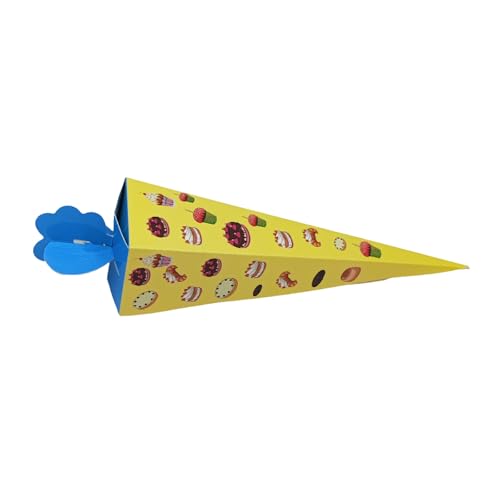 XAGMODSHN Bulk 50 Pieces Party Kegelboxen Für Kinder Partys Geburtstagsfeier Bastel Papier Geschenke Schachtel Süßigkeiten Packung Leckerbisboxen von XAGMODSHN