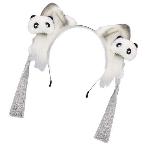 XAGMODSHN Cartoon-Plüsch-Tierohr-Kopfschmuck für Anime, Cosplay, Anime, modisches Styling-Zubehör, Kostüme, Haarteil, verstellbar, Plüschtier, Ohr-Kopfschmuck, asiatisch von XAGMODSHN