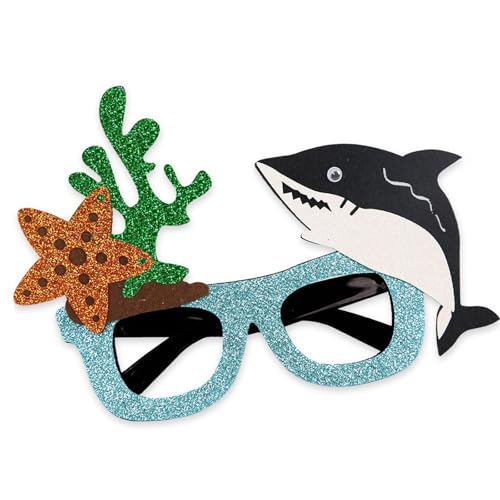 XAGMODSHN Cartoon Sea Animal Brillen Unter Ozeanen Gläser Ozeane Tierfoto Requisiten Für Die Fischereigeburtstagsfeier Unter Der Sea Party Vorräte XAGMODSHN Cartoon Sea Animal Brillen Unter Ozeanen Gläser Ozeane Tierfoto Requisiten Für Die Fischereigeburtstagsfeier Unter Der Sea Party Vorräte von XAGMODSHN