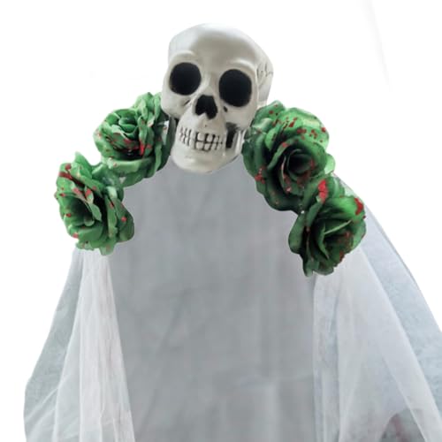 XAGMODSHN Cosplay-Kostüm-Haarbänder, einzigartige Halloween-Kopfbedeckung, blutiger Handschleier, Haarband für Erwachsene und Jugendliche von XAGMODSHN