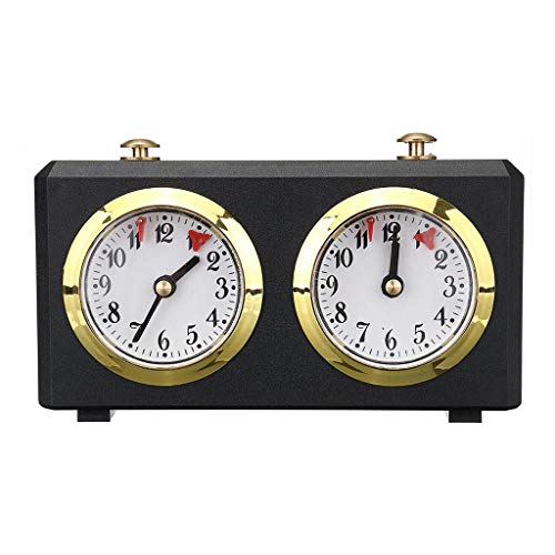 XAGMODSHN Digital Chess Clock Timer Mechanical Professional Competition Count Up Count Down Für Brettspielschach Für Kinder von XAGMODSHN