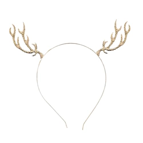 XAGMODSHN Elegantes Urlaubs-Haarteil für Frauen und Jugendliche, Weihnachtsfeier, Metall-Stirnbänder, bequem zu tragen, Metall-Haarschmuck von XAGMODSHN