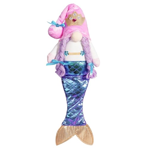 XAGMODSHN Festival Lovely Mermaids Tail Faceless Doll Decors Plushie Toy Theme Toy Doll von XAGMODSHN