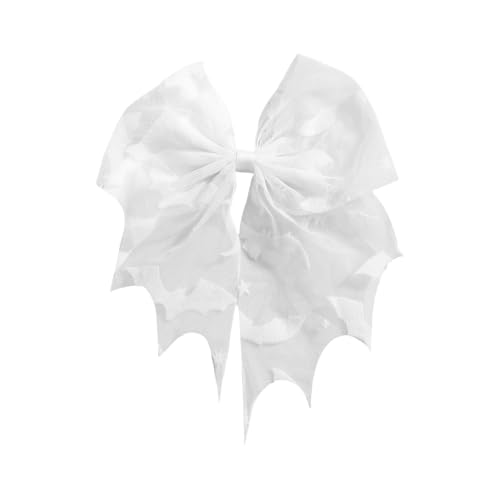 XAGMODSHN Fledermaus-Haarspange für Damen, Halloween, Cosplay, süße Kopfbedeckung, bestickter Tüll, Schleier, Schleife, Dekoration, Halloween, Fledermaus-Clip XAGMODSHN Fledermaus-Haarspange für Damen, Halloween, Cosplay, süße Kopfbedeckung, bestickter Tüll, Schleier, Schleife, Dekoration, Halloween, Fledermaus-Clip von XAGMODSHN