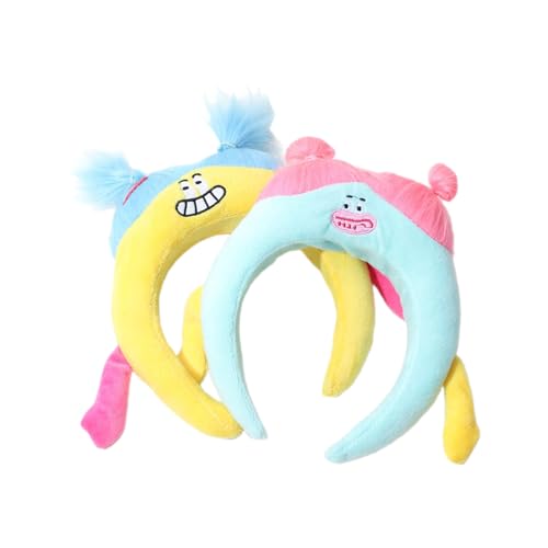 XAGMODSHN Haarreif für Mädchen, zum Waschen des Gesichts, gefüllt, für Erwachsene, Kopfschmuck, Karneval, Party, Rollenspiel, Kostüm, Werkzeug, 2 Stück XAGMODSHN Haarreif für Mädchen, zum Waschen des Gesichts, gefüllt, für Erwachsene, Kopfschmuck, Karneval, Party, Rollenspiel, Kostüm, Werkzeug, 2 Stück von XAGMODSHN