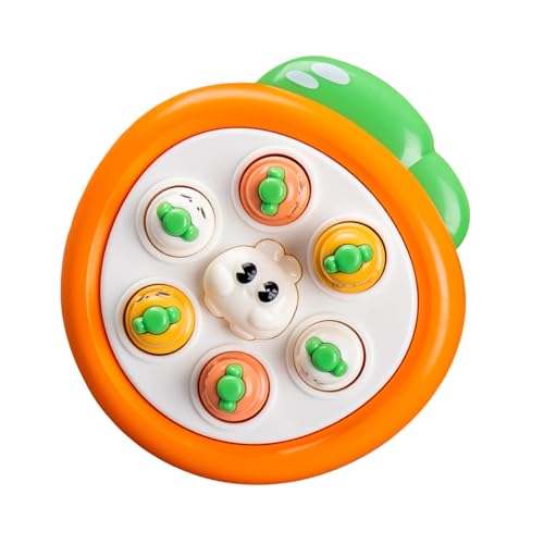 XAGMODSHN Interaktiver Whack MOL Game Machine Mit Einem Entzückenden Karottenthema Für Familienbindungszeit Karotten Whack Maulwurfsgerät XAGMODSHN Interaktiver Whack MOL Game Machine Mit Einem Entzückenden Karottenthema Für Familienbindungszeit Karotten Whack Maulwurfsgerät von XAGMODSHN