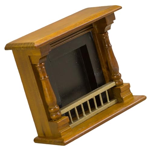 XAGMODSHN Kamine Miniaturpuppenhouses Anzeigen Zubehör 1/12 Skala Realistic Home Szene Dekoration Dollhouses Miniature von XAGMODSHN