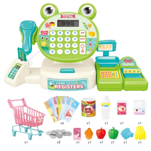 XAGMODSHN Kinder Tun Vor EIN Shopping Toy Set Toy Supermarkt Zu Spielen Tun Plastikspielzeug Für Plastik Registrierkasse Mit Scannerrechner XAGMODSHN Kinder Tun Vor EIN Shopping Toy Set Toy Supermarkt Zu Spielen Tun Plastikspielzeug Für Plastik Registrierkasse Mit Scannerrechner von XAGMODSHN