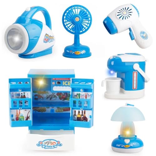 XAGMODSHN Kreatives Spielen Haushaltsgeräte Set Für Kinder 6 Artikel Darunter Spielzeugreizkochermixer Und Herd Für Rollenspiele XAGMODSHN Kreatives Spielen Haushaltsgeräte Set Für Kinder 6 Artikel Darunter Spielzeugreizkochermixer Und Herd Für Rollenspiele von XAGMODSHN