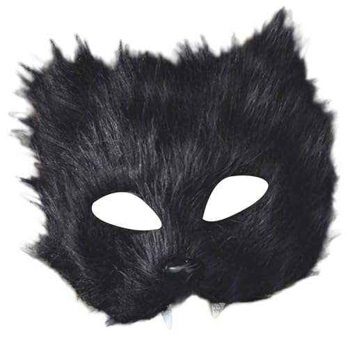XAGMODSHN Kunststoff Langhaarfüchse Party Maske Leichtes Unisex Kostümzubehör Für Bälle Bühnenshows Und Rollenspiele Easy Clean Foxes Halbgesicht Party Maske XAGMODSHN Kunststoff Langhaarfüchse Party Maske Leichtes Unisex Kostümzubehör Für Bälle Bühnenshows Und Rollenspiele Easy Clean Foxes Halbgesicht Party Maske von XAGMODSHN