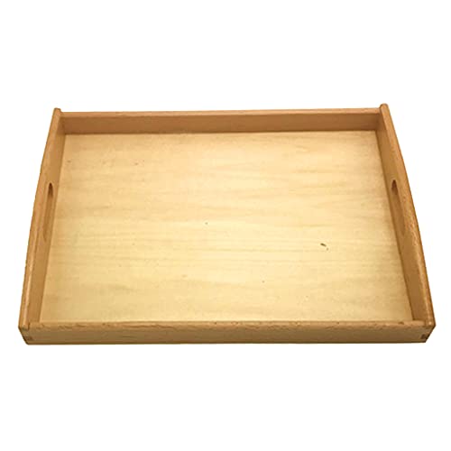 XAGMODSHN Lerntablett aus Holz, Entwicklungshilfe, Behälter, Versorgung, frühes Lernspielzeug für Vorschule, Aktivitätszentren XAGMODSHN Lerntablett aus Holz, Entwicklungshilfe, Behälter, Versorgung, frühes Lernspielzeug für Vorschule, Aktivitätszentren von XAGMODSHN