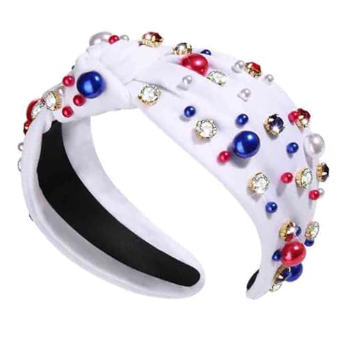 XAGMODSHN Luxuriöse Blingbling Stirnbänder Auffällige Kopfbedeckung Weihnachten Party Foto Requisiten Frauen Kopfbedeckung Cosplay Zubehör Elegante Perlen Haarschmuck für Frauen XAGMODSHN Luxuriöse Blingbling Stirnbänder Auffällige Kopfbedeckung Weihnachten Party Foto Requisiten Frauen Kopfbedeckung Cosplay Zubehör Elegante Perlen Haarschmuck für Frauen von XAGMODSHN