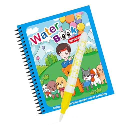 XAGMODSHN Magische Wassermalerei Bücher Für Kleinkind Ohne Kunst Aktivität Spielzeug Anregen Kreativität Und Lernentwicklung Reisen Freundliche Malbücher Für Kinder XAGMODSHN Magische Wassermalerei Bücher Für Kleinkind Ohne Kunst Aktivität Spielzeug Anregen Kreativität Und Lernentwicklung Reisen Freundliche Malbücher Für Kinder von XAGMODSHN