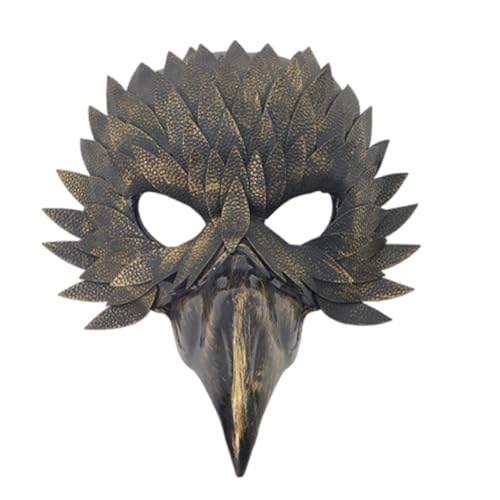 XAGMODSHN Maskerade Halbgesicht Tierkostüm Masked Halloween Karneval Cosplay Party Maske Vogel Masked Geschenk Halbgesicht Tier XAGMODSHN Maskerade Halbgesicht Tierkostüm Masked Halloween Karneval Cosplay Party Maske Vogel Masked Geschenk Halbgesicht Tier von XAGMODSHN