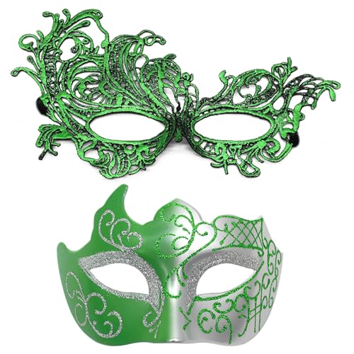 XAGMODSHN Maskerade für Damen und Herren, Venezianerparty, Ball, Abschlussball, Hochzeit, Wanddekoration, Karnevalskostüme XAGMODSHN Maskerade für Damen und Herren, Venezianerparty, Ball, Abschlussball, Hochzeit, Wanddekoration, Karnevalskostüme von XAGMODSHN
