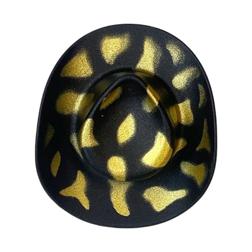 XAGMODSHN Miniatur Cowgirl Hats Hair Clip Party Head Accessoire 19 Farboption Bachelorette Party Dressing Kopfbedeckung Cowboy Hüte Barrettes von XAGMODSHN