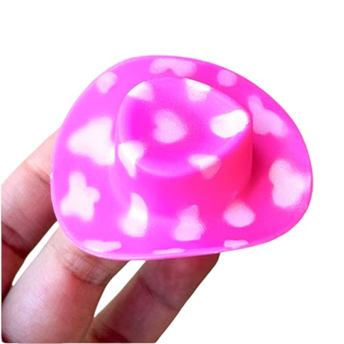 XAGMODSHN Miniatur Cowgirl Hats Hair Clip Party Head Accessoire 19 Farboption Bachelorette Party Dressing Kopfbedeckung Cowboy Hüte Barrettes von XAGMODSHN