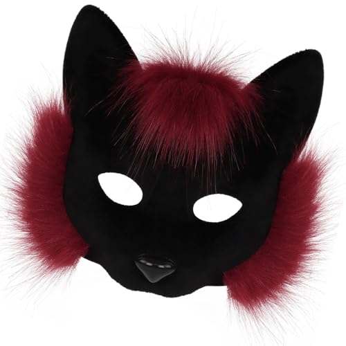 XAGMODSHN Mysteriöse Plastikfüchse Gesichtsbedeckung Ergonomisches Design Rollenspiel Ausrüstung Für Thematische Ereignisstufe Auftritte Mystery Rollenspiel Maske XAGMODSHN Mysteriöse Plastikfüchse Gesichtsbedeckung Ergonomisches Design Rollenspiel Ausrüstung Für Thematische Ereignisstufe Auftritte Mystery Rollenspiel Maske von XAGMODSHN