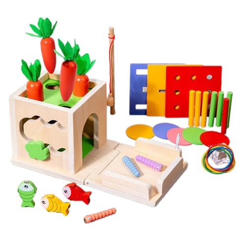 XAGMODSHN Pädagogische Kinder Magnetisches Fischerei & Formsortierspielzeug Ziehen Retthisch Bildungsspielzeug Für Kid Hand Eye Coordination Toy XAGMODSHN Pädagogische Kinder Magnetisches Fischerei & Formsortierspielzeug Ziehen Retthisch Bildungsspielzeug Für Kid Hand Eye Coordination Toy von XAGMODSHN