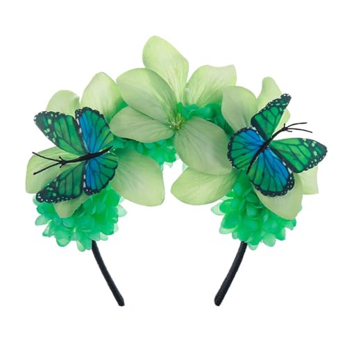 XAGMODSHN Schmetterlings-Haarreif, Fascinator, Hut, Monarchen, Schmetterling, Stirnband, Krone, Tee, Party, Halloween, Kostüm, Kopfschmuck für Damen, Kronen, Kopfschmuck XAGMODSHN Schmetterlings-Haarreif, Fascinator, Hut, Monarchen, Schmetterling, Stirnband, Krone, Tee, Party, Halloween, Kostüm, Kopfschmuck für Damen, Kronen, Kopfschmuck von XAGMODSHN