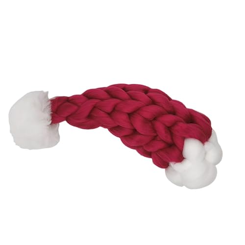 XAGMODSHN Super Dicke Isländische Wolle Weihnachtsmütze Für Weinflaschen Baumdekoration Craft Projekte Und Ferienplatten Displays Festival Hat Accessoires von XAGMODSHN
