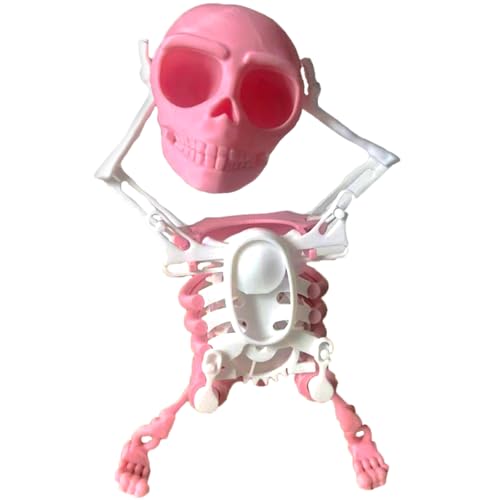 XAGMODSHN Tanzes Skelettspielzeug 3D Swinging Windup Skelett 3D Gedrucktes Spielzeug Für Schreibtischdekoration Und Stressabbau XAGMODSHN Tanzes Skelettspielzeug 3D Swinging Windup Skelett 3D Gedrucktes Spielzeug Für Schreibtischdekoration Und Stressabbau von XAGMODSHN