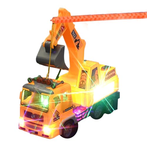 XAGMODSHN Unterhaltsamen Sanitär LKW Spielzeug Mit Lebhafter Musik Und Hellen LED Leuchten Elegante Designs Für Jugendliche Student von XAGMODSHN
