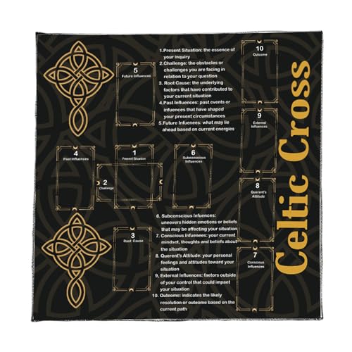 XAGMODSHN Velvets Tarots Lesen Stoff Okkulte Symbole Künstlerische Samtlviermatten Spirituelle Praxis Accessoire Haltbarkeit Velvets Wahrsagung Tuch XAGMODSHN Velvets Tarots Lesen Stoff Okkulte Symbole Künstlerische Samtlviermatten Spirituelle Praxis Accessoire Haltbarkeit Velvets Wahrsagung Tuch von XAGMODSHN