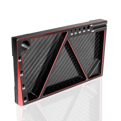 XAGMODSHN Vielseitige Aluminium Organisationsschale Für Kleine Teile Und Schrauben Für Verschiedene Wartungsaufgaben Legierungsschublade von XAGMODSHN