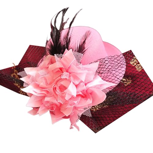 XANHOY 1920er Jahre Fascinator Blume Clip für Frauen Flapper Kopfschmuck Zubehör für Cosplay Party Elegant Zart Gefiedert Clip XANHOY 1920er Jahre Fascinator Blume Clip für Frauen Flapper Kopfschmuck Zubehör für Cosplay Party Elegant Zart Gefiedert Clip von XANHOY