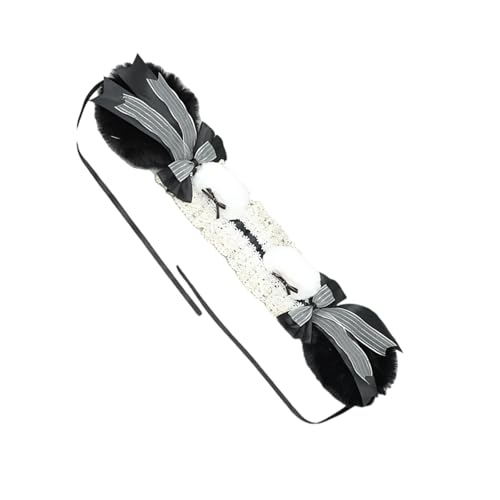 XANHOY Bärenohren Anime Haarband mit Schleifen Spitze Stirnband Kopfschmuck Haarteil für Cosplay Party und tägliches Tragen Fotografie Requisiten XANHOY Bärenohren Anime Haarband mit Schleifen Spitze Stirnband Kopfschmuck Haarteil für Cosplay Party und tägliches Tragen Fotografie Requisiten von XANHOY