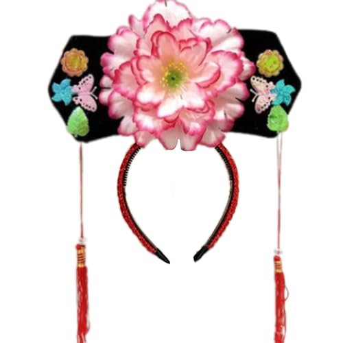 XANHOY Chinesische Prinzessinnen-Haarbänder, traditionelles Stirnband, Prinzessinnenkopfschmuck, Kostüm, chinesische Prinzessin, Qitou mit Blume XANHOY Chinesische Prinzessinnen-Haarbänder, traditionelles Stirnband, Prinzessinnenkopfschmuck, Kostüm, chinesische Prinzessin, Qitou mit Blume von XANHOY