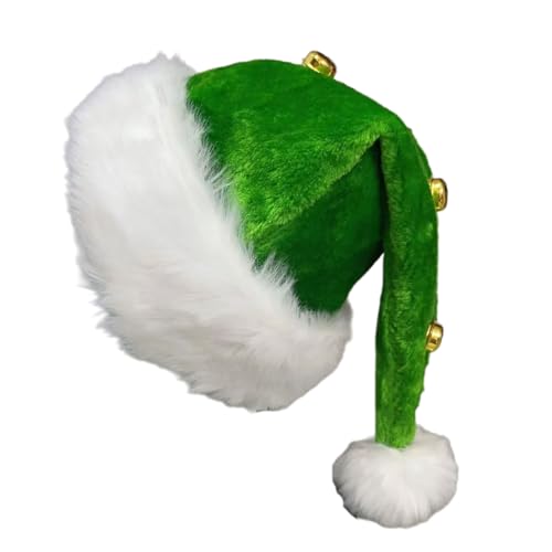 XANHOY Festival-Kopfbedeckung, dicker Plüsch für die Feiertage, bunte Outfits für Cosplay, Weihnachtsmannmütze XANHOY Festival-Kopfbedeckung, dicker Plüsch für die Feiertage, bunte Outfits für Cosplay, Weihnachtsmannmütze von XANHOY