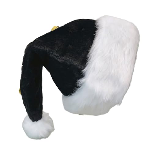 XANHOY Festival-Kopfbedeckung, dicker Plüsch für die Feiertage, bunte Outfits für Cosplay, Weihnachtsmannmütze XANHOY Festival-Kopfbedeckung, dicker Plüsch für die Feiertage, bunte Outfits für Cosplay, Weihnachtsmannmütze von XANHOY