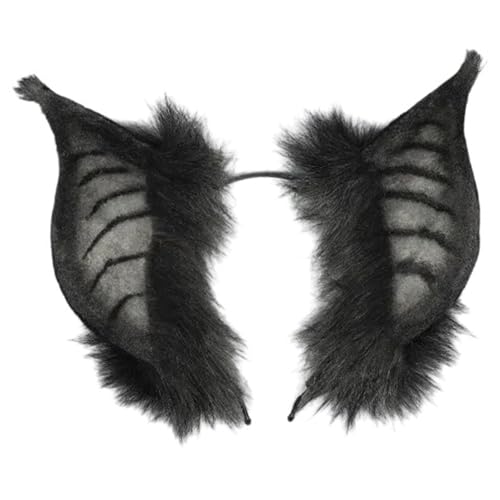XANHOY Fledermausohren Flügel Stirnbänder Modische Gotik Kopfbedeckung Rollenspiel Kopfbedeckung für stilvolle Frauen und Partybegeisterte XANHOY Fledermausohren Flügel Stirnbänder Modische Gotik Kopfbedeckung Rollenspiel Kopfbedeckung für stilvolle Frauen und Partybegeisterte von XANHOY