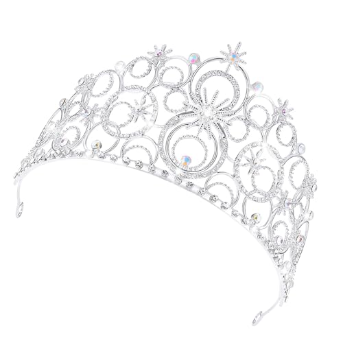 XANHOY Zarte Diademe Geburtstag Stirnbänder Elegante Haarbänder für Mädchen Geburtstag Party Foto Requisiten Kopfbedeckung Kronen von XANHOY