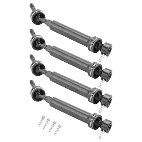 RC Antriebswelle Für Traxxas Für Mini Für E-Revo Für Summit Für Slash 4WD 1/16 RC Auto Upgrade-Teile 4 Stück Metall Vorne Hinten Antriebswelle 7151 RC Antriebswelle Für Traxxas Für Mini Für E-Revo Für Summit Für Slash 4WD 1/16 RC Auto Upgrade-Teile 4 Stück Metall Vorne Hinten Antriebswelle 7151 von XAQRYQO
