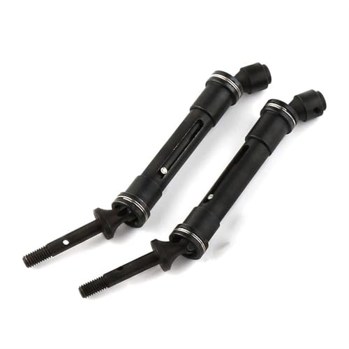 RC Antriebswelle Für Traxxas Für Slash 4X4 Für Rustler VXL Für Stampede 1/10 Stahl CVD Vorne Und Hinten Antriebswellenmontage Autoteile(Black,Rear) von XAQRYQO
