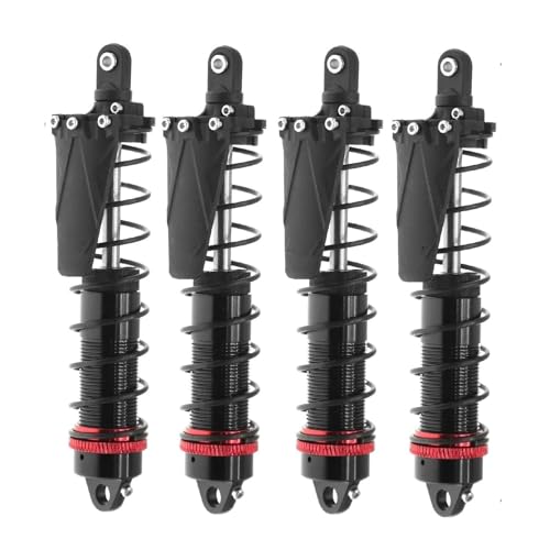 RC Auto Dämpfer Für TRAXXAS Für TRX4 Für Redcat Gen8 Für Axial SCX10 1/10 RC Crawler Autoteile 100 Mm Stoßdämpfer Aus Aluminiumlegierung(Black) von XAQRYQO