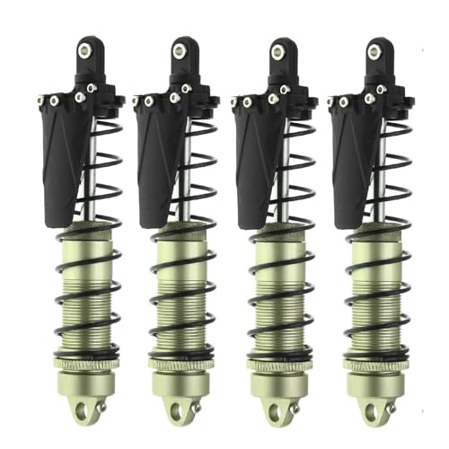 RC Auto Dämpfer Für TRAXXAS Für TRX4 Für Redcat Gen8 Für Axial SCX10 1/10 RC Crawler Autoteile 100 Mm Stoßdämpfer Aus Aluminiumlegierung(Green) von XAQRYQO