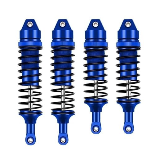 RC Auto Dämpfer Für Traxxas, Für Slash 4X4, Für VXL 2WD, Für Rustler, Für Stampede, Für Hoss, 4-teiliger Metall-Stoßdämpfer Vorne Und Hinten, 1/10 RC-Autoteile von XAQRYQO