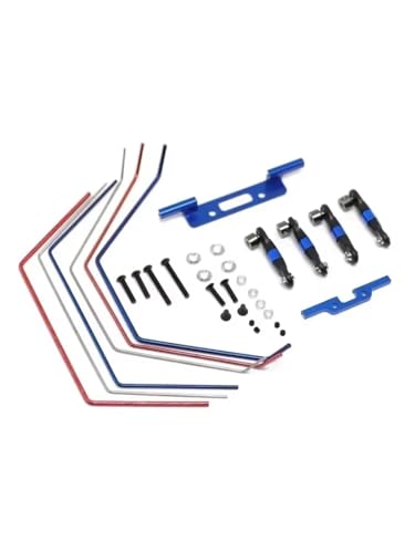 RC Autoteile Für Traxxas Für Slash 2WD 1/10 RC Auto Upgrades Teile Zubehör Vorne Und Hinten Breiter Stabilisator Kit von XAQRYQO