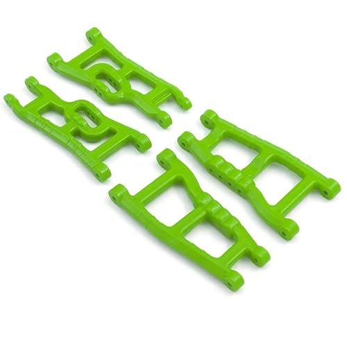 RC Autoteile Für Traxxas Für Slash 2WD Für VXL Für Nitro Für Für Rustler 1/10 rc Cars Upgrades Teile Vorder- Und Hinterradaufhängungsarm-Set(Green) von XAQRYQO