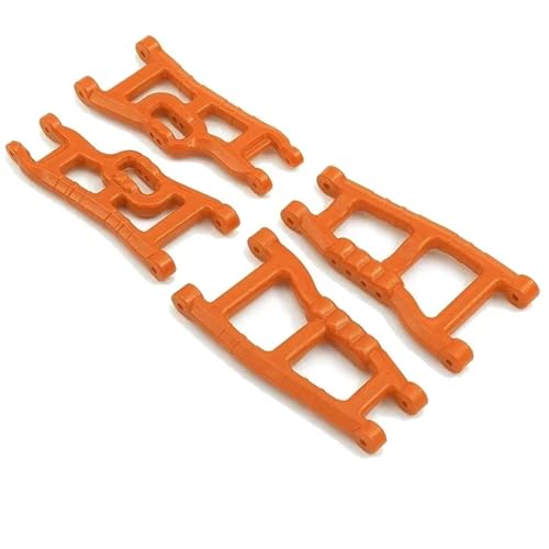 RC Autoteile Für Traxxas Für Slash 2WD Für VXL Für Nitro Für Für Rustler 1/10 rc Cars Upgrades Teile Vorder- Und Hinterradaufhängungsarm-Set(Yellow) von XAQRYQO