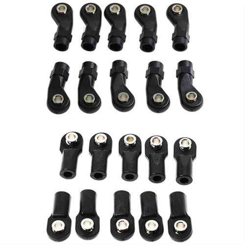 RC-Links-Gestänge Für Axial Scx10 II 90046 Für Traxxas Trx4 1/10 RC Zubehör 20 Stück Kunststoff M4 Stangenende Verbindungsgestänge Kugeln Gelenkkopf RC-Links-Gestänge Für Axial Scx10 II 90046 Für Traxxas Trx4 1/10 RC Zubehör 20 Stück Kunststoff M4 Stangenende Verbindungsgestänge Kugeln Gelenkkopf von XAQRYQO