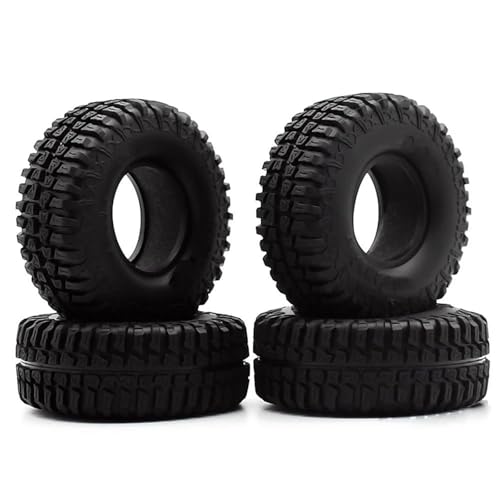 RC Teile Für Axial Für SCX10 90046 90047 AXI03007 Für Tamiya CC01 D90 D110 TF2 100 MM 1,9 "Gummi Reifen Rad Reifen 1:10 RC Für Rock Crawler Auto Teile von XAQRYQO