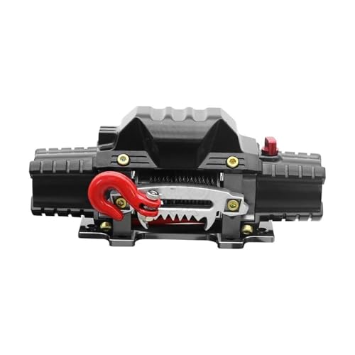 RC Teile Für Axial Für SCX10 Für TRX4 D110 Für Tamiya CC01 RGT86100V2 RC Metall Automatische Doppel Motor Simulierte Winde 1/10 RC Crawler Auto Teile von XAQRYQO