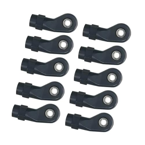 RC Teile Für Axial Für Scx10 Ii 90046/47 Für Traxxas Für Trx4 Für Trx6 Kunststoff M4 Stangenkopf Verbindungskugeln Gelenkkopf 1/10 Refit Rc Auto Crawler Teile(Size 1) von XAQRYQO