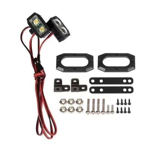 RC Teile Für Axial Für Traxxas Für TRX4 Für TRX6 Für SCX10 90046 AXI03007 Für Wraith Gen8 VS4-10 RC Lichter Scheinwerfer Scheinwerfer 1/10 RC Auto Crawler Teile(Size 2 2pcs) von XAQRYQO